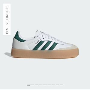 Adidas Sambae 7.5 / 39 1/3 women’s sneakers Collegiate Green